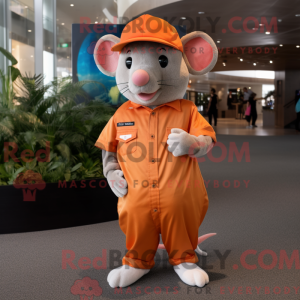 Oranje Rat mascottekostuum...