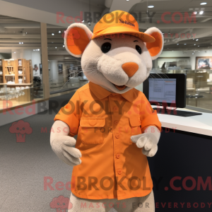 Maskottchenkostüm Orange...