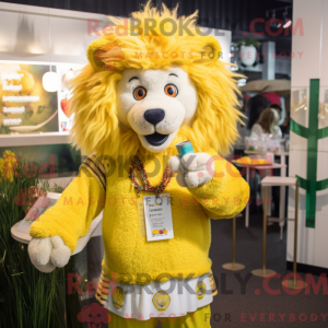Citrongul Tamer Lion maskot...