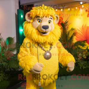 Citrongul Tamer Lion maskot...