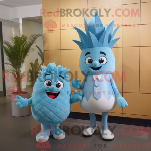 Sky Blue Pineapple...