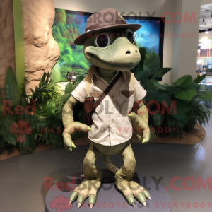 Costume de mascotte d Olive...