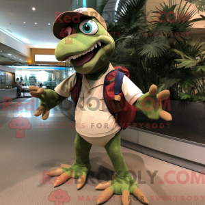 Olive Dimorphodon mascot...