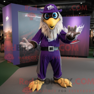 Disfraz de mascota Purple...