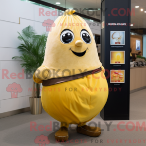 Yellow Potato mascot...