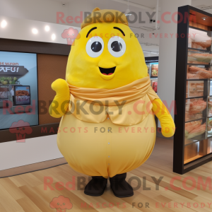 Yellow Potato mascot...