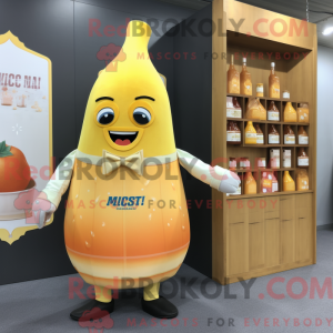 Peach Bottle Of Mustard...