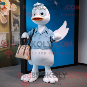 Disfraz de mascota Sky Blue...