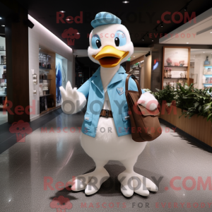 Disfraz de mascota Sky Blue...