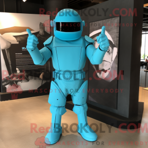 Disfraz de mascota Cyan...