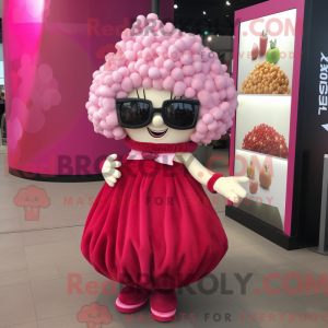 Postava maskota Magenta Pop...