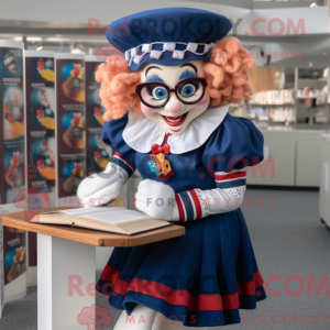 Navy Clown Maskottchen...