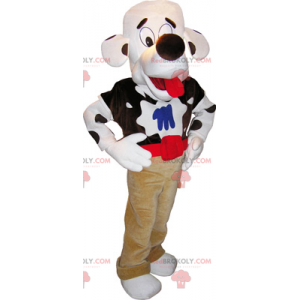 Dalmatische mascotte in broek - Redbrokoly.com
