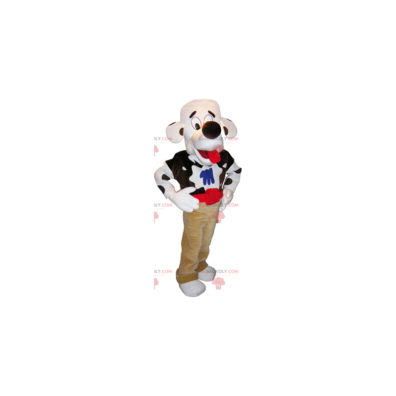 Dalmatian mascot in pants - Redbrokoly.com