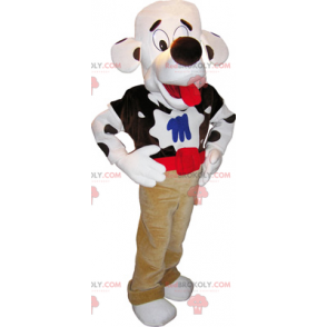 Dalmatian mascot in pants - Redbrokoly.com