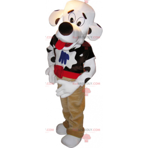 Dalmatian mascot in pants - Redbrokoly.com