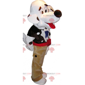Dalmatian mascot in pants - Redbrokoly.com