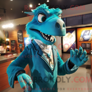 Blågrønn Utahraptor...