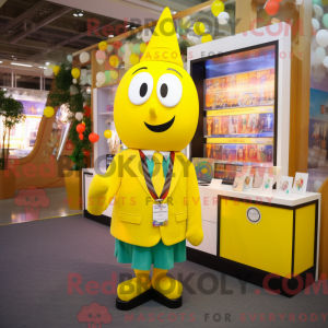 Yellow Pendant mascot...