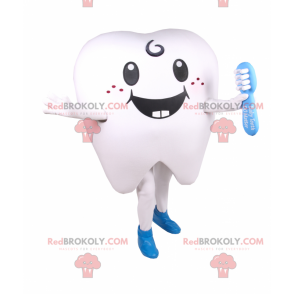 Mascote dente sorridente - Redbrokoly.com