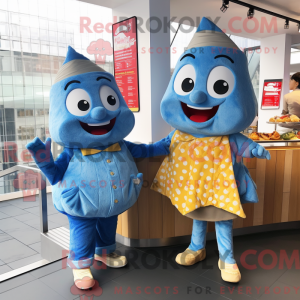 Disfraz de mascota Sky Blue...