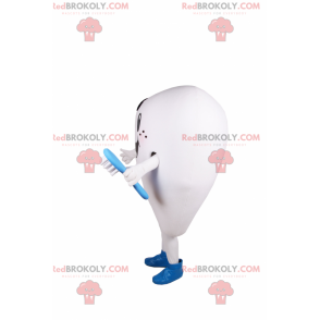 Mascotte de dent souriante - Redbrokoly.com