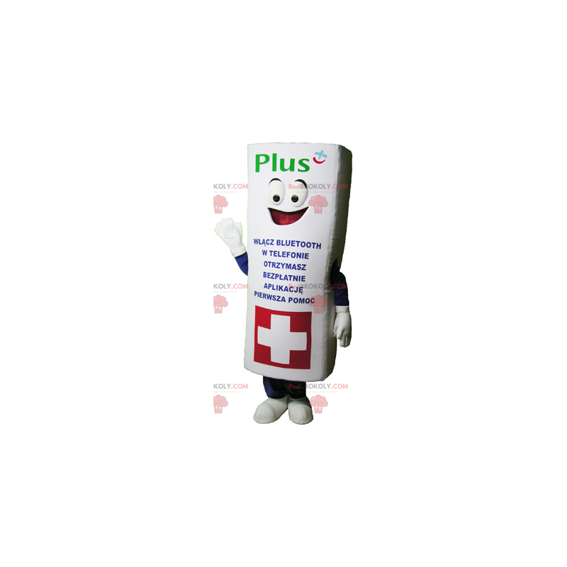 Mascote de pasta de dente - Redbrokoly.com