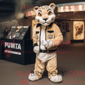 Disfraz de mascota Puma...