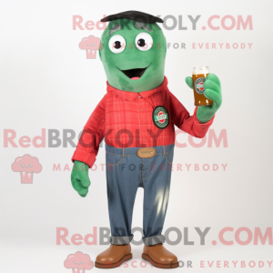 Red Green Beer mascot...