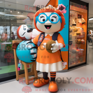 Rugby Ball mascot costume...
