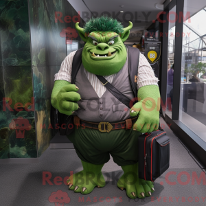 Forest Green Ogre maskot...