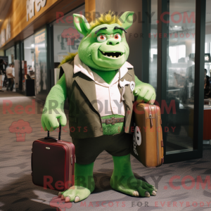 Forest Green Ogre maskot...
