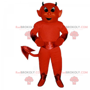 Mascotte de diable rouge - Redbrokoly.com