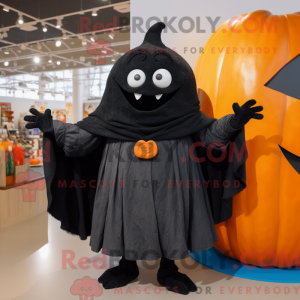 Black Pumpkin mascot...