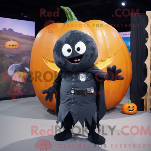 Black Pumpkin mascot...