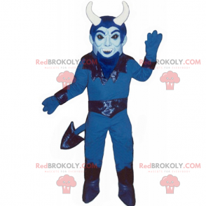 Mascotte del diavolo blu - Redbrokoly.com