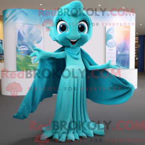 Disfraz de mascota sirena...