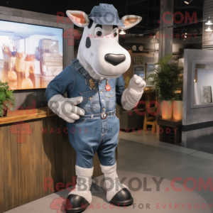 Grijze Holstein Koe...