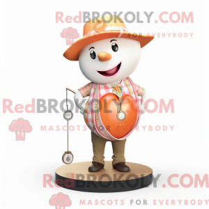Peach Horseshoe maskot...