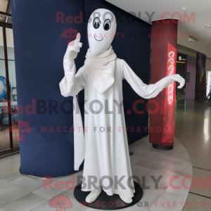 White Stilt Walker maskot...