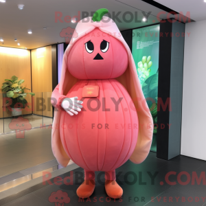 Rosa melão máscara kostyme...