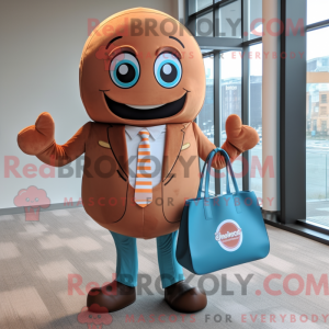 Rust Donut maskot kostume...