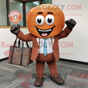 Rust Donut mascottekostuum...