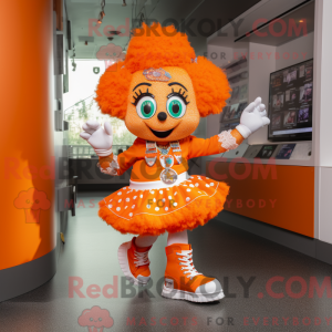 Oransje irske dansesko...