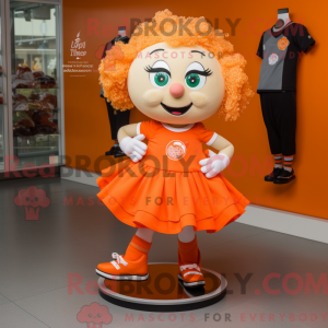 Oransje irske dansesko...