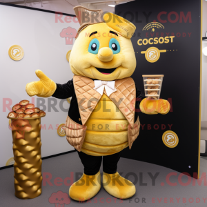 Maskottchenkostüm Goldenes...