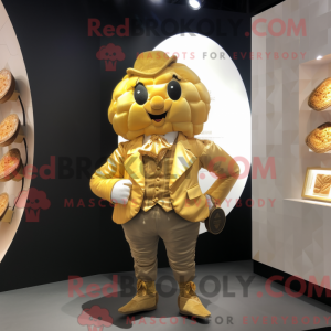 Gold Croissant maskot...