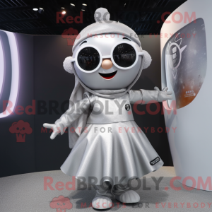 Costume mascotte de Silver...