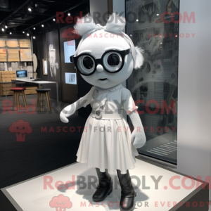 Costume mascotte de Silver...