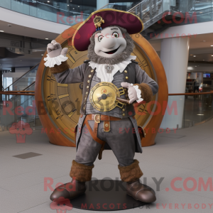 A grande máscara de pirata...
